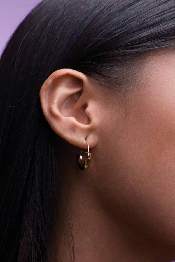 Orecchini Donna 4US Cesare Paciotti Acciaio Cerchio 4UOR8078W